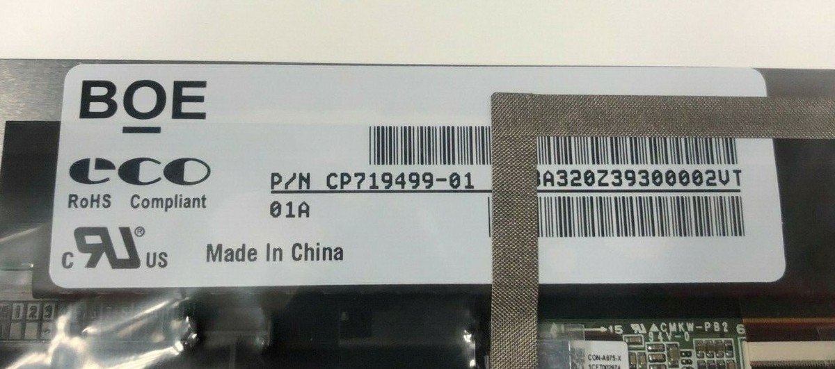 ORIGINAL FUJITSU P727 P728 U729X LCD SCREEN CP776374-01 CP754185