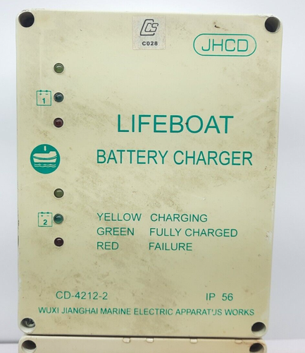 JHCD CD-42-12-2 Lifeboat Chargeur Batterie - Photo 3 sur 11