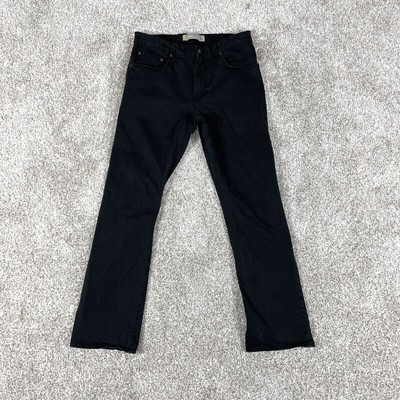 Wrangler Pants Men 32x28 Black Straight 