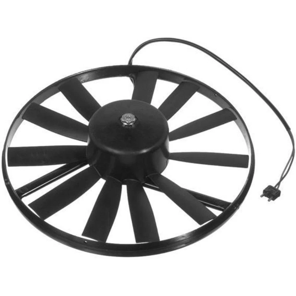 Ventilador de refrigeración auxiliar del radiador para Mercedes-Benz 190D 190E 300SE 300SEL 560SL Foto 3 de 3