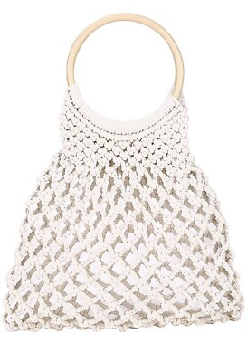 Topshop Summer Straw Beach Bag