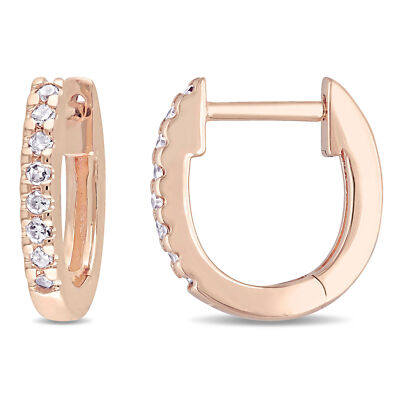 Amour Manschettenohrringe 10 kt Rotgold 1/10 kt TDW Diamant