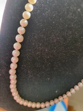 Zales MENS 7-8mm 14KYG Freshwater Cultured Stranded Pearl Necla Eclasp 20"