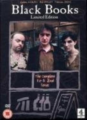 Black Books Complete 1st & 2nd Series Li DVD Incredible Value and Free Shipping! - Photo 1/2