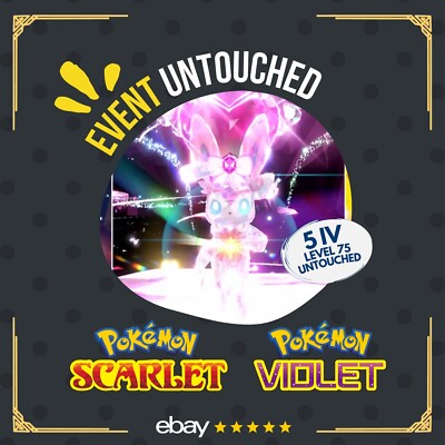 Sylveon 5 Star Tera Raid Event February 2023 Untouched Pokémon Scarlet Violet