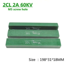 1pcs Diode 2CL 2A 60KV high frequency machine high voltage silicon 2CL 60KV/2A