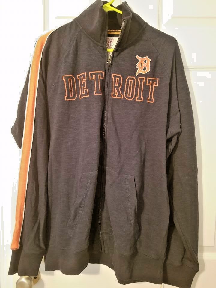 47 Brand Detroit Tigers Traditional Full Zip Track Jacket 47 Brand Detroit Tigers Traditional Full Zip Track Jacket