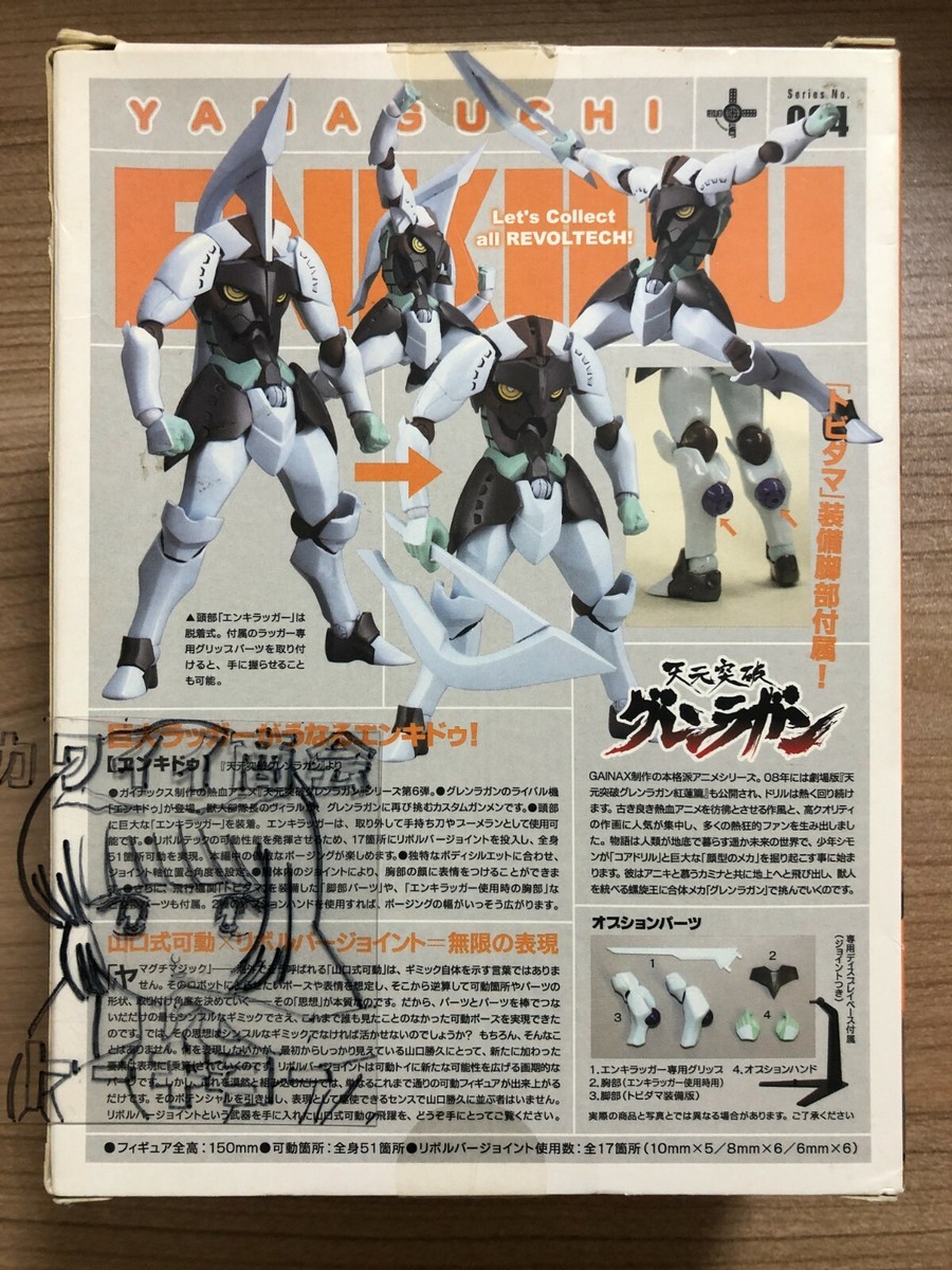 BANDAI - ピロキチ REVOLTECH 058 58 ROBOTECH GURREN LAGANN FULLDRILLIZED