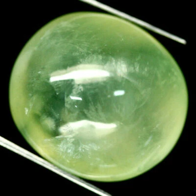 SHOLA Echt 34,93 Ct Natürlicher Grün Prehnit Riesig aus Brasilien - Bild 1 von 3