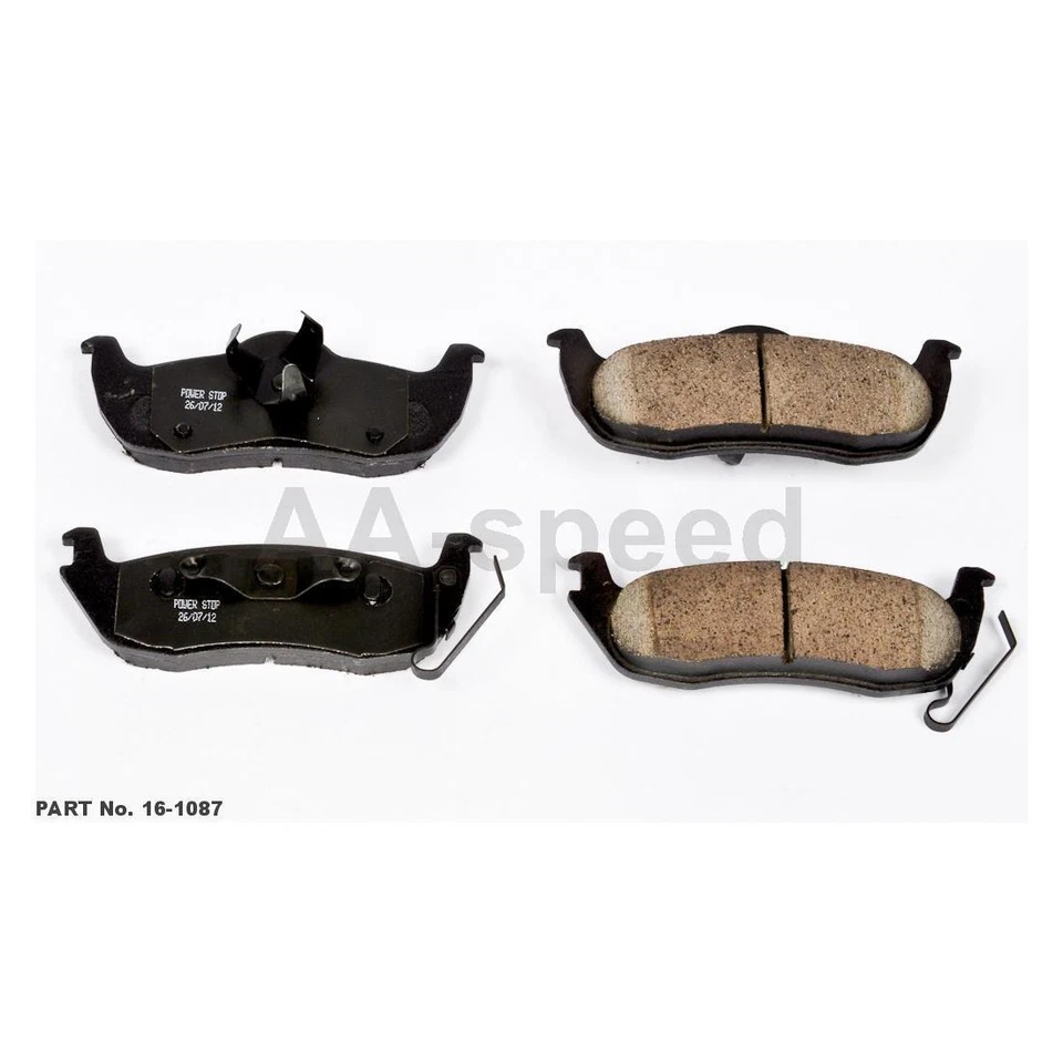 Kit de pastilhas de freio e rotores para Jeep Commander 3.7L 2010 2009 2008 2007 2006 - Imagem 3 de 4