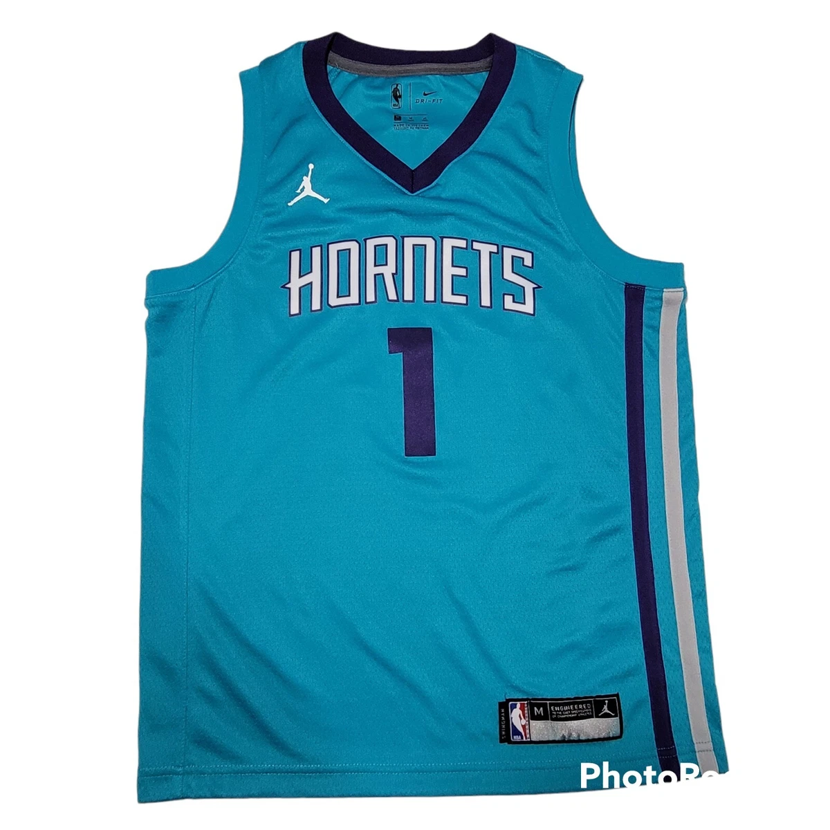 Verter lanzamiento cocinero Nike Charlotte Hornets Jersey Boys Youth Medium 10/12 Malik Monk Swingman  NBA | eBay