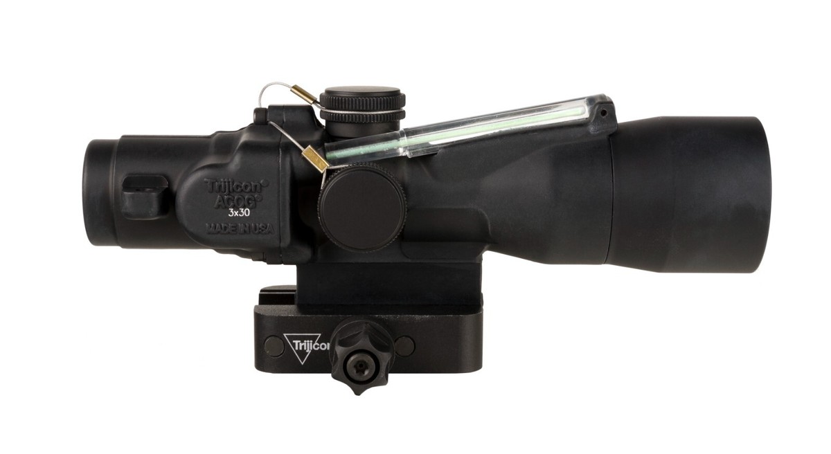 Trijicon 3x30 Compact ACOG® Scope Dual Illuminated Green Chevron