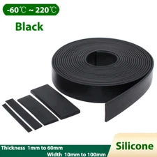 Flat Silicone Square Sealing Strips Waterproof Temperature Resistant Seal Tapes