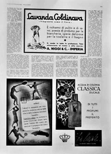 1837.Old.Vintage Advertising.LAVENDER CALDINAVA,SELECT APERIT..Vintage Advertising