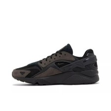 Nike Air Huarache Runner 'Black Coal gray' Low-Top Casual Shoes DZ3306-002-