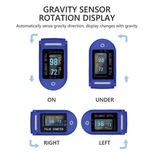 Finger Pulse Oximeter Family Medical Health Blood Heart Oxygen Saturation Meters - Picture 10 of 13