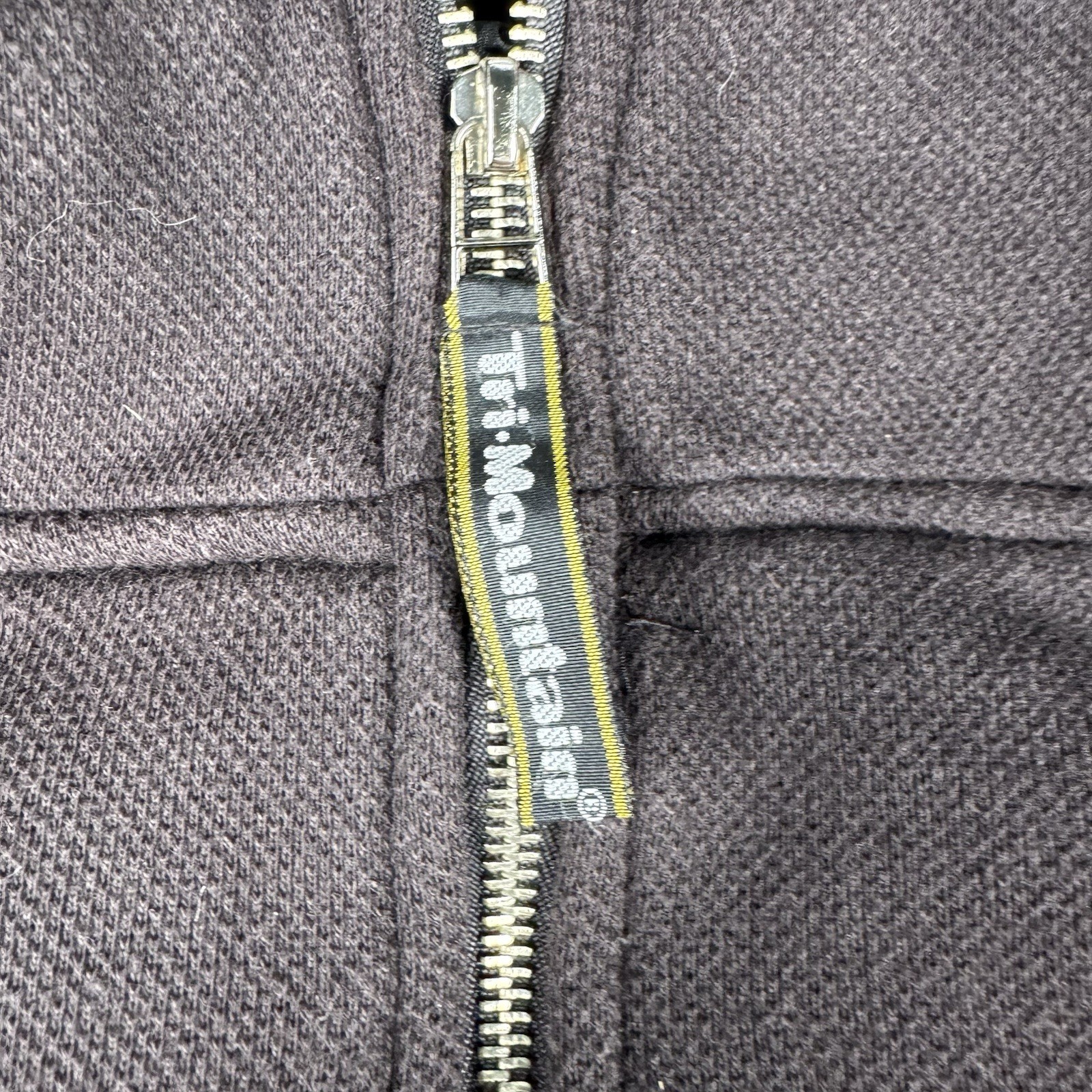 UPS Straight Down Pullover Mens Medium Brown 1/4 … - image 3