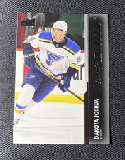 Dakota Joshua 2021-22 Upper Deck Young Guns Rookie Card (RC) #204 Blues. rookie card picture