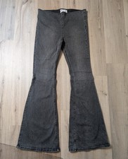 Free People We The Free Size 30 Penny Pull On Flare Jeans Bell Bottom Stretch