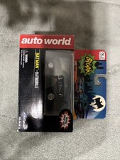 Auto World 4Gear HO Slot Car: Batman, Batmobile, Used