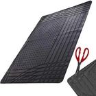 HEAVY DUTY RUBBER CAR BOOT LINER MAT FOR SEAT ARONA - UNIVERSAL FIT