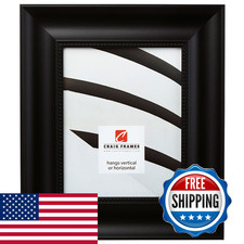 Craig Frames Lenox Ornate Traditional Black Picture Frame 20 By 27-Inch