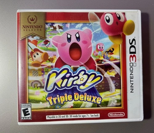 Kirby Triple Deluxe: Nintendo Selects (Nintendo 3DS, 2017) Pre-owned CIB