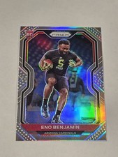 Eno Benjamin 2020 Panini Prizm #324 Prizm Silver Rookie Arizona Cardinals