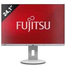 Fujitsu Display B2410 TS 23,8 Zoll Monitor 1920x1080 FHD IPS 5ms Weiß Bildschirm