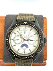 vintage seiko alba 35mm Men Quartz Watch New Battery working V33F-6B00 f2279