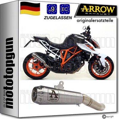 ARROW AUSPUFF ZUGELASSEN PRO-RACE NICHROM KTM 1290 SUPERDUKE 2019 19