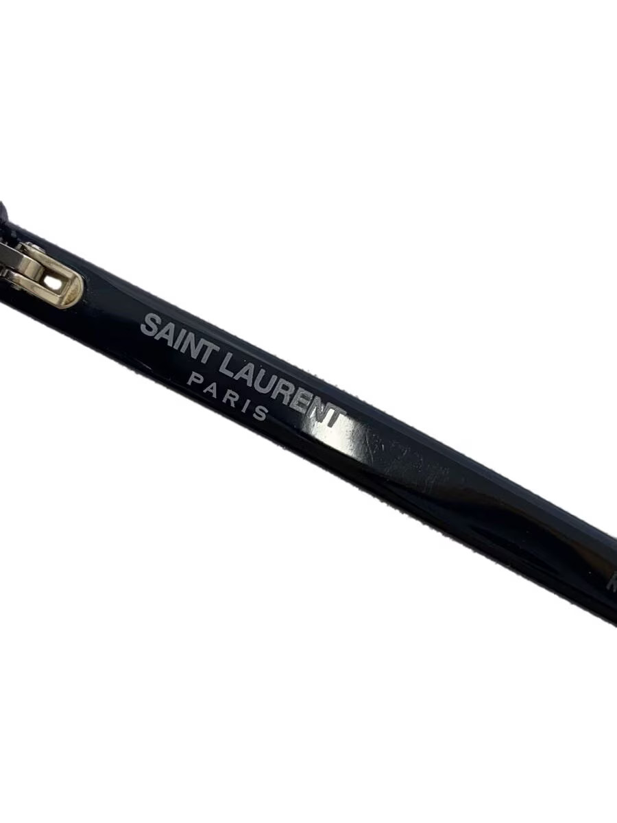 SAINT LAURENT Occhiali da Sole Uomo Wellington in Plastica Nero SL587K