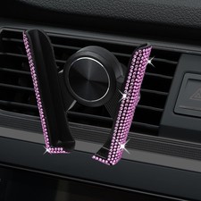 Bling Car Phone Holder 360 Adjustable Mini Dashboard Air Vent Phone Mount