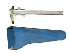 Vintage MITUTOYO Vernier Caliper with Case - 7" - Excellent