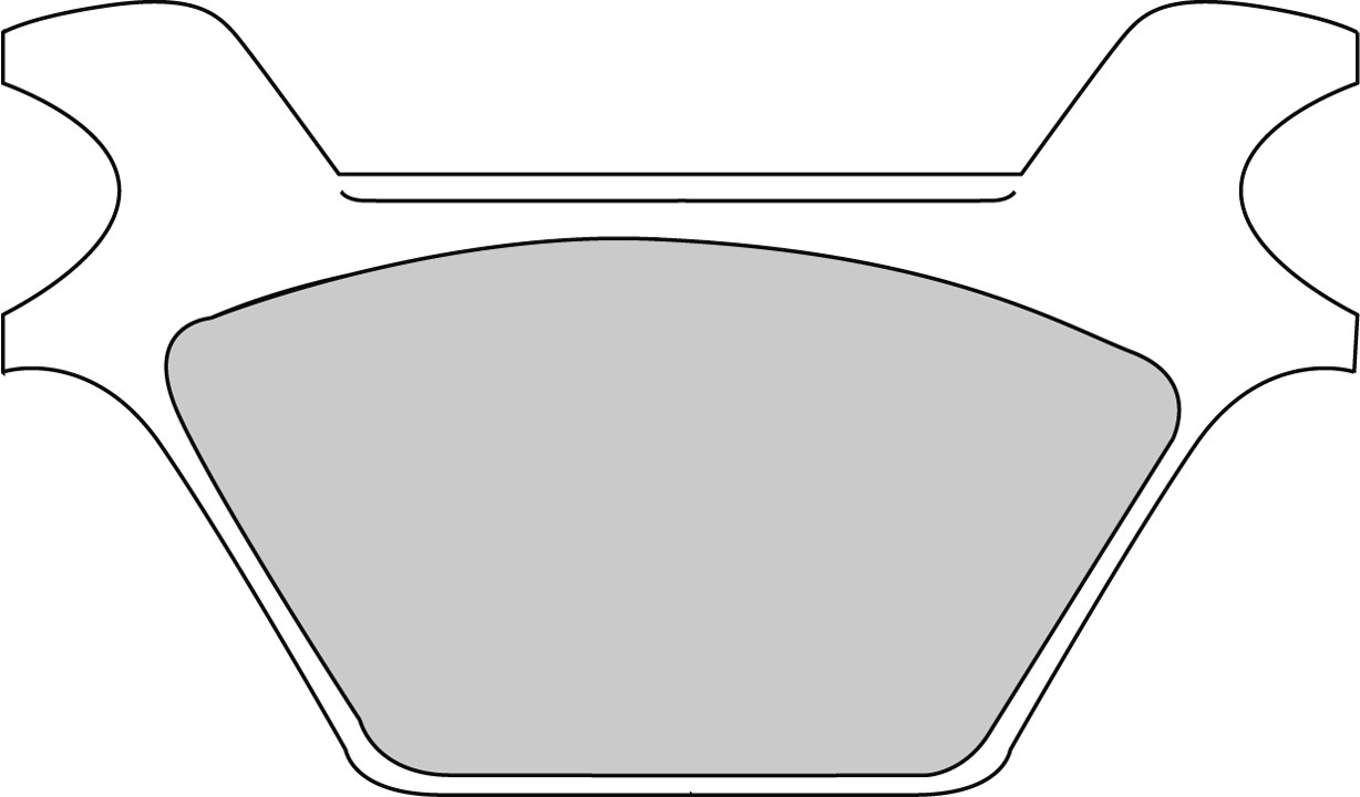Plaquette de frein semi-métal R90 pour vélo de route et gravel tout-terrain