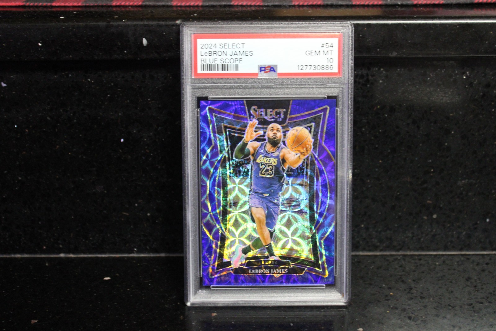 2024-25 Panini Select - Concourse LeBron James #54 Blue Scope Prizm /249