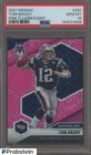 2021 Panini Mosaic Pink Fluorescent Prizm #281 Tom Brady Patriots 1/10 PSA 10