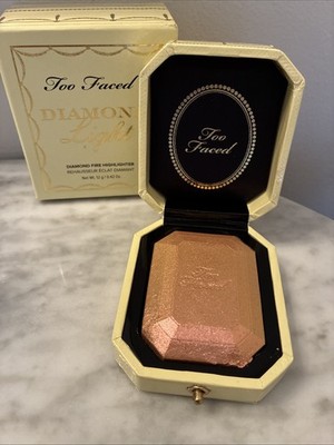 Too Faced Diamond Light Canary Diamond Fire Highlighter Full Size 0.42 oz BNIB
