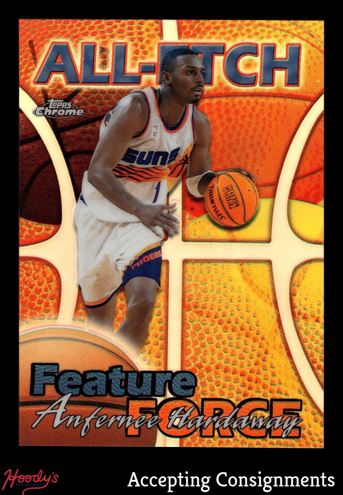 1999-00 Topps Chrome All-Etch Refractors #AE6 Anfernee Hardaway SUNS