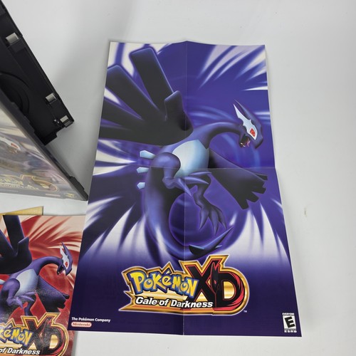 CIB w/ Poster & Insert! Pokemon XD: Gale of Darkness (Nintendo GameCube, 2005) - Picture 4 of 10