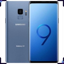 Original Samsung Galaxy S9 SM-G960F/DS Dual-SIM SmartPhone 256GB Unlocked Blue