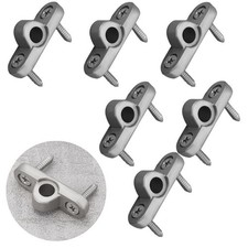 Stainless Steel Awning Eyelets 6pcs for RV Travel Trailer Tent Camping Hardware