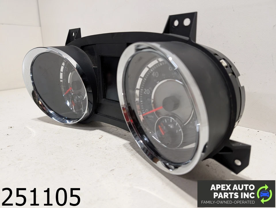 Cuadro de instrumentos velocímetro Chrysler Town & Country 2011 fabricante de equipos originales 3,6 L Foto 3 de 4