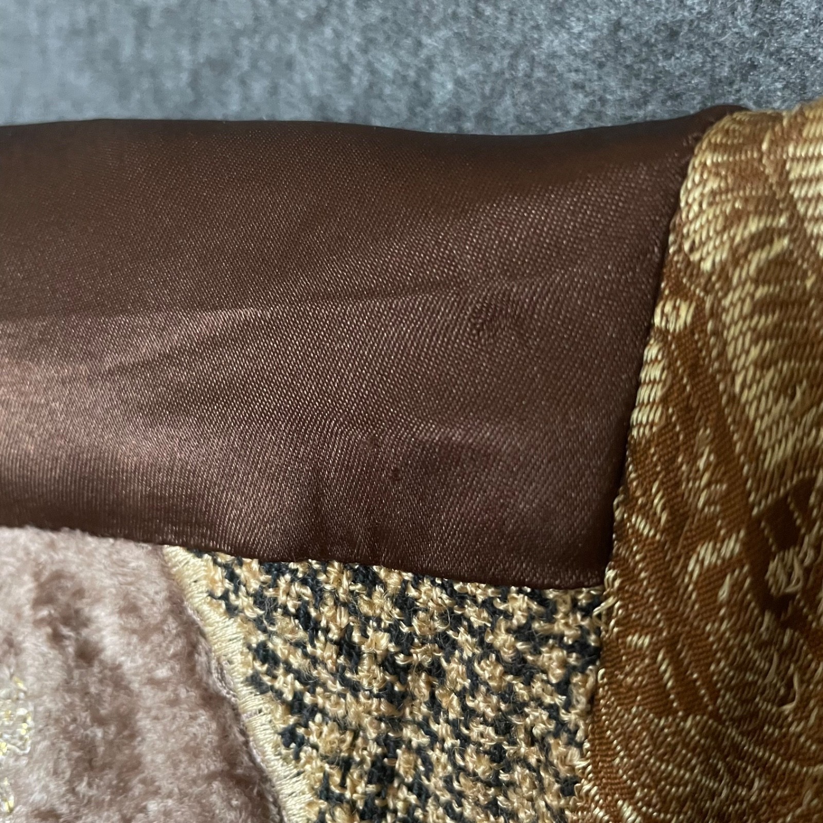 Indigo Moon Patchwork Tapestry Jacket Size L Boho… - image 13