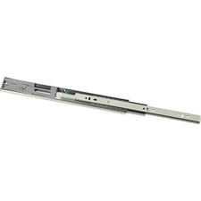 14 Inch Soft Close Drawer Slides Full Extension Zinc Plated Steel 50 lb Capacity