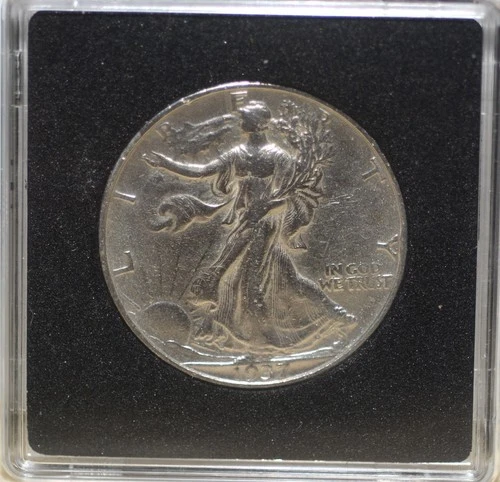 1937 Walking Liberty Half Dollar in AU Condition