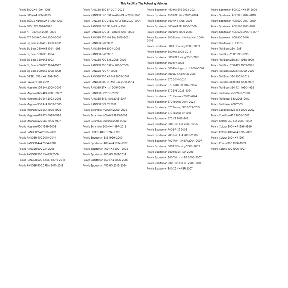 Tusk Ball Joint Kit For POLARIS Sportsman ETX 2015 - Image 3 of 4