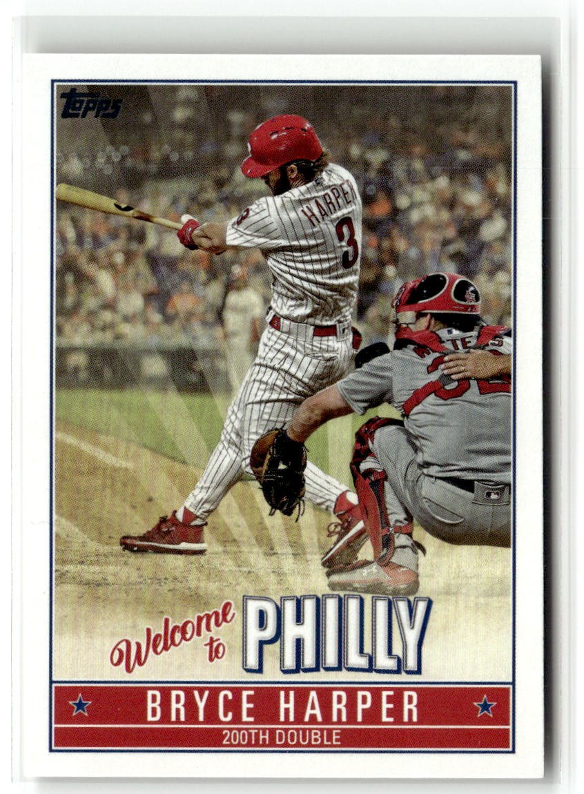 2019 Topps Update #BH-9 Bryce Harper Bryce Harper Welcome to Philly