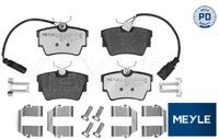 Meyle 0252322416-1/PD Bremsbelagsatz FüR Scheibenbremse Bremsbelagsatz FüR VW