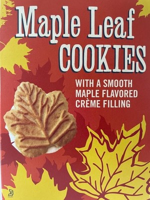 Trader Joe s TJ Maple Leaf Cookies 11.4 oz